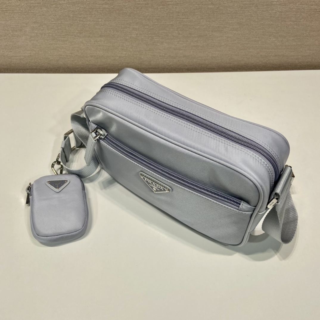 Pra*a 1bc167 crossbody bag -23*15*7cm