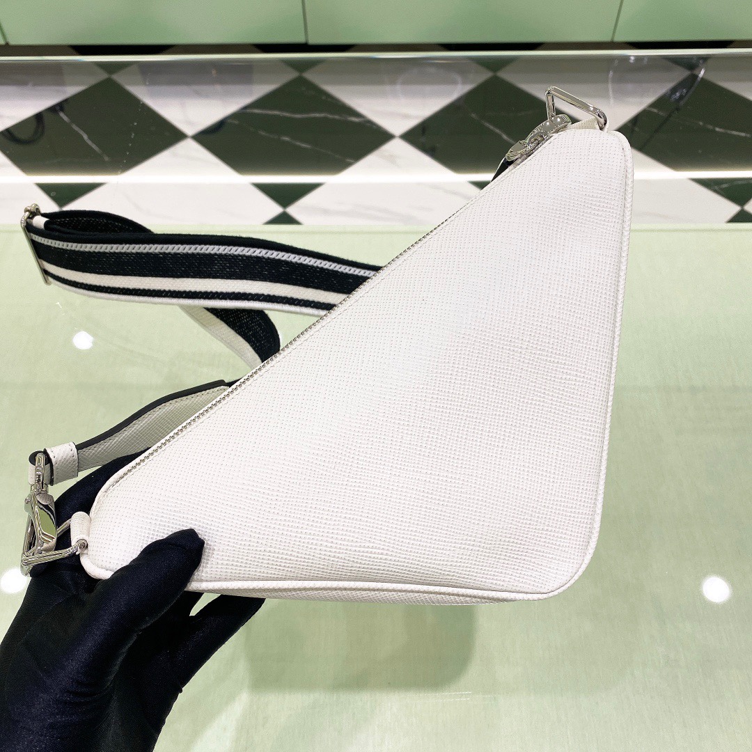 Pra*a triangle handbags 2vh155-28*18*11cm