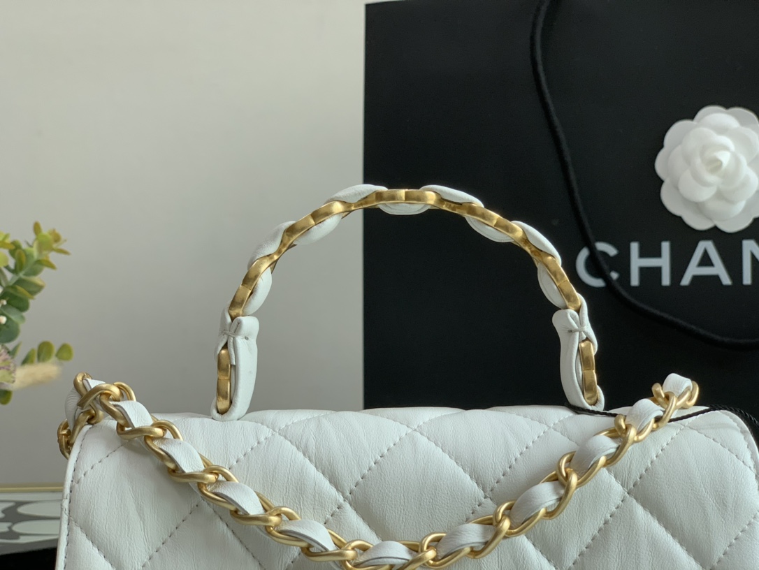 Ch@nel Flap Bag-20*13*9CM