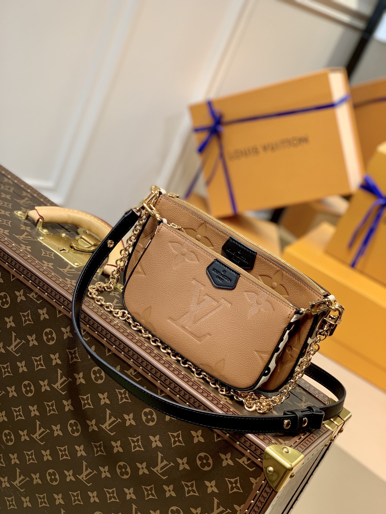 l**is V*t*n multi pochette accessoires-25*13&20*11*10cm