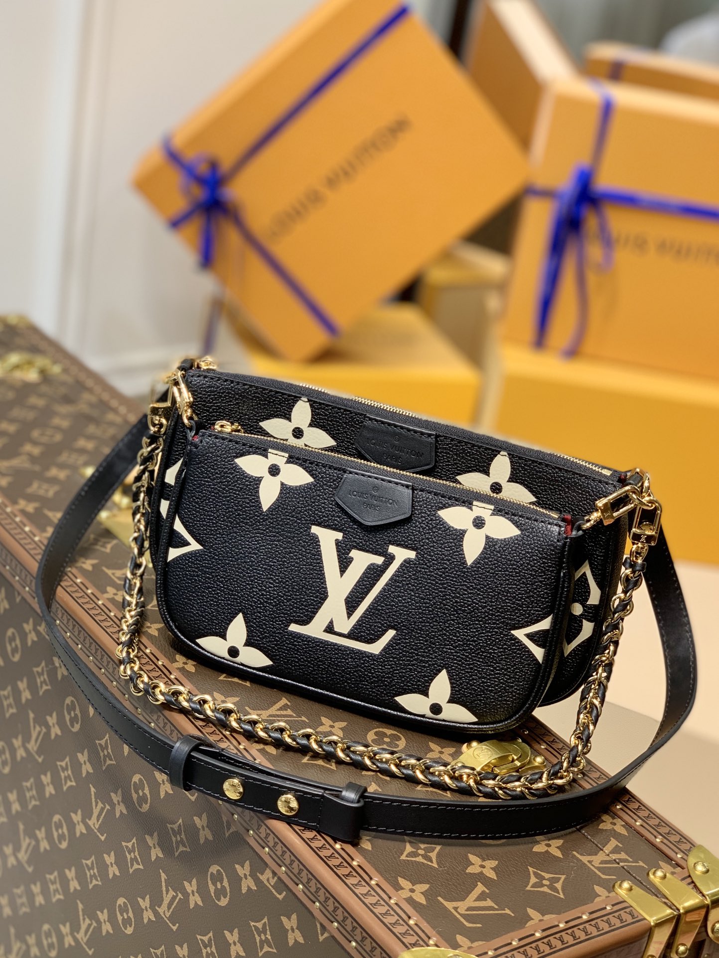 l**is V*t*n multi pochette accessoires-25*13&20*11*10cm