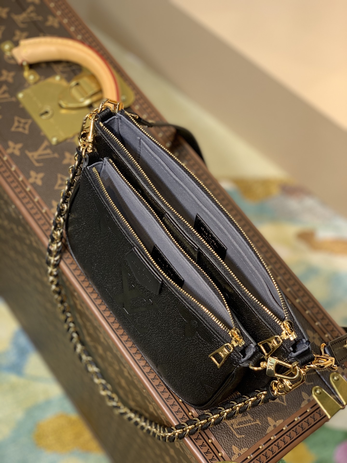 l**is V*t*n multi pochette accessoires-25*13&20*11*10cm