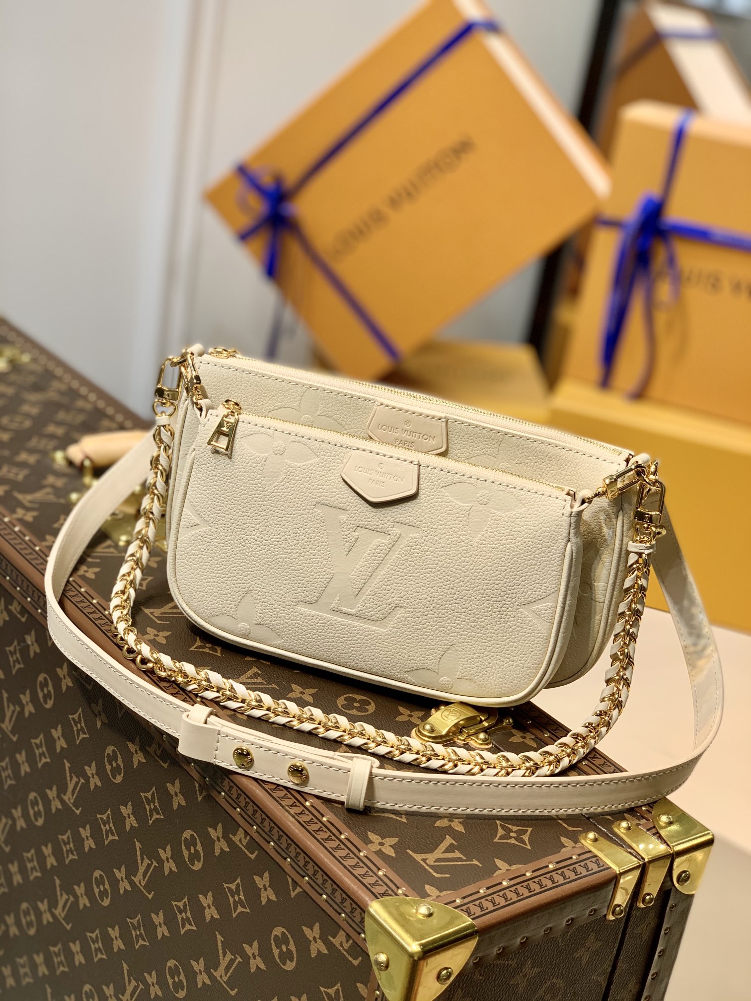 l**is V*t*n multi pochette accessoires-25*13&20*11*10cm