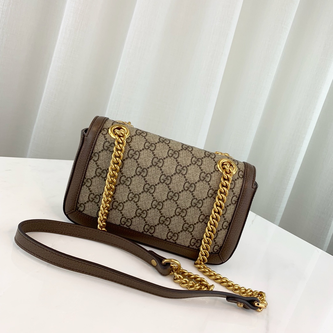 G*u*i marmont bag-14*23*6cm