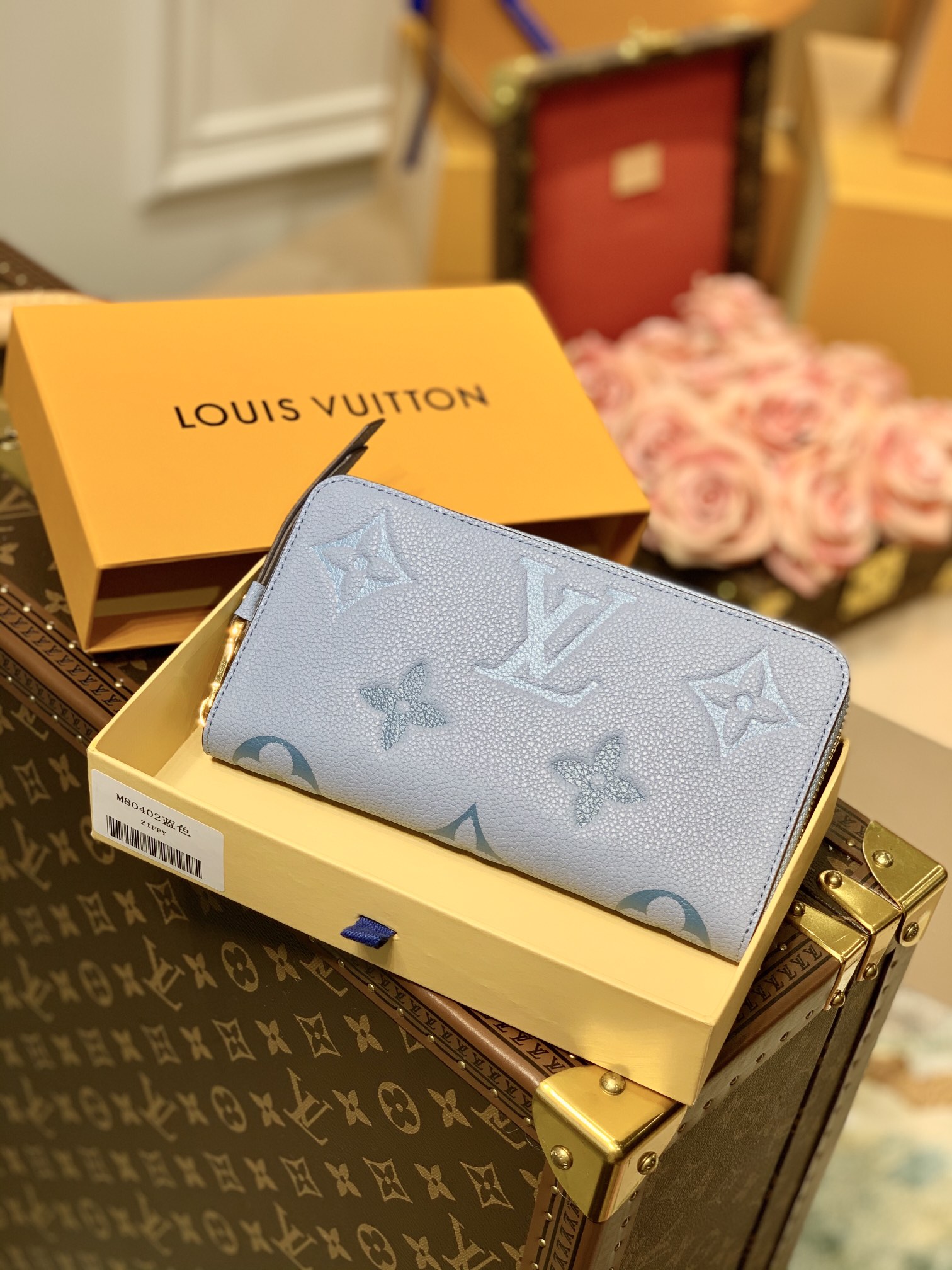 l**is V*t*n zippy wallet m69994-19*10*2cm