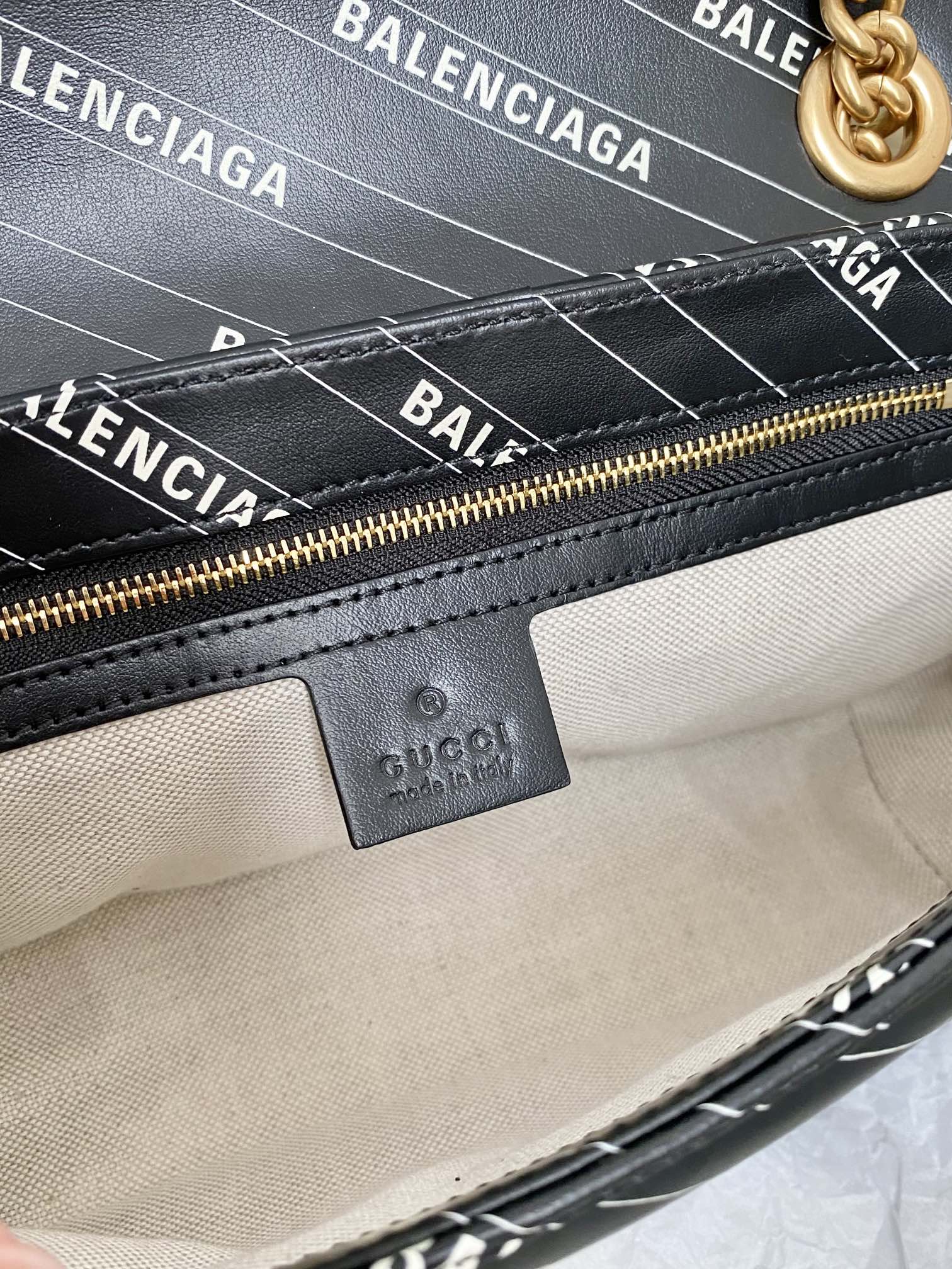 g*u*i&Ba*len*cia*ga marmont bag-26*15*7cm