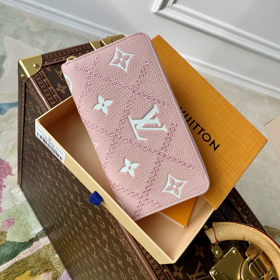 l**is V*t*n monogram vernis zippy wallet m81141-19.5x10.5x2.5cm