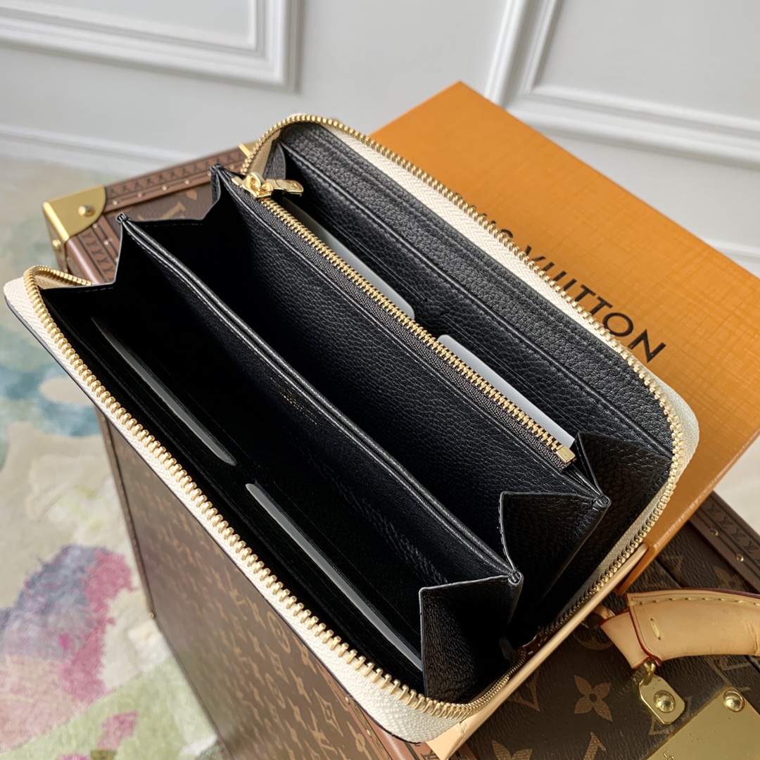 l**is V*t*n monogram vernis zippy wallet m81141-19.5x10.5x2.5cm