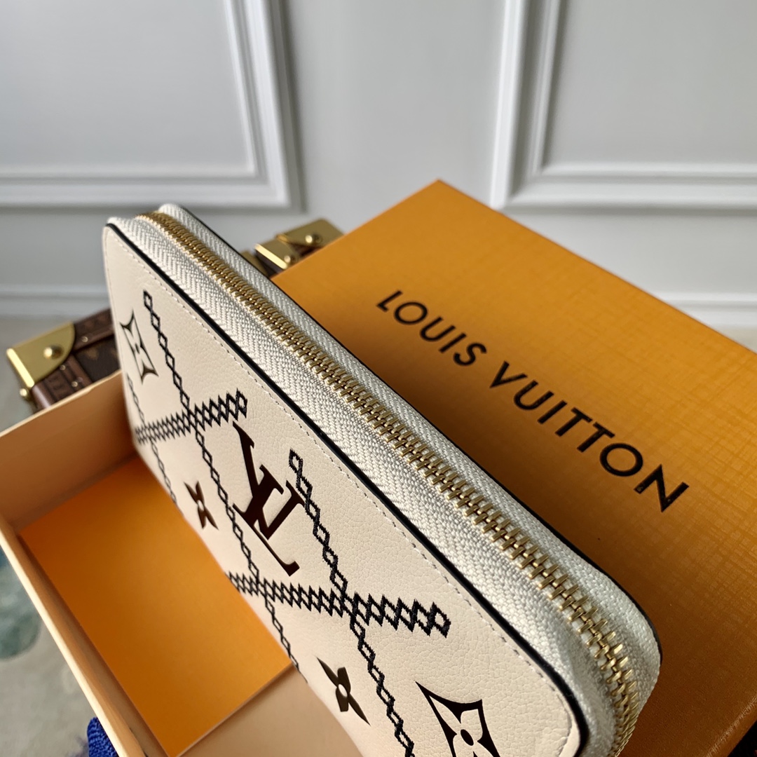 l**is V*t*n monogram vernis zippy wallet m81141-19.5x10.5x2.5cm