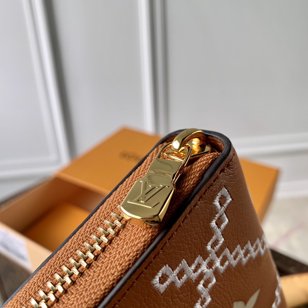 l**is V*t*n monogram vernis zippy wallet m81141-19.5x10.5x2.5cm