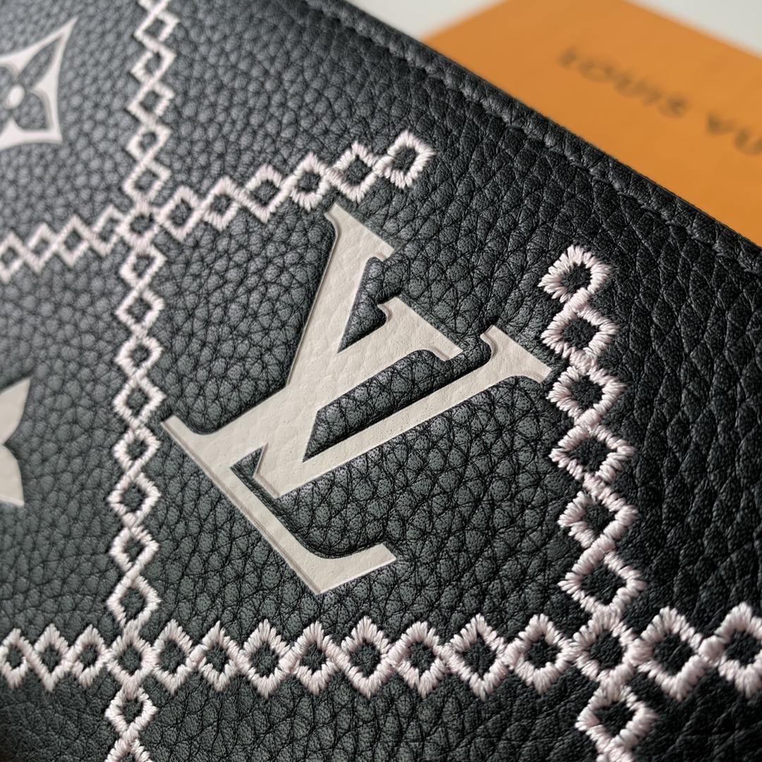 l**is V*t*n monogram vernis zippy wallet m81141-19.5x10.5x2.5cm