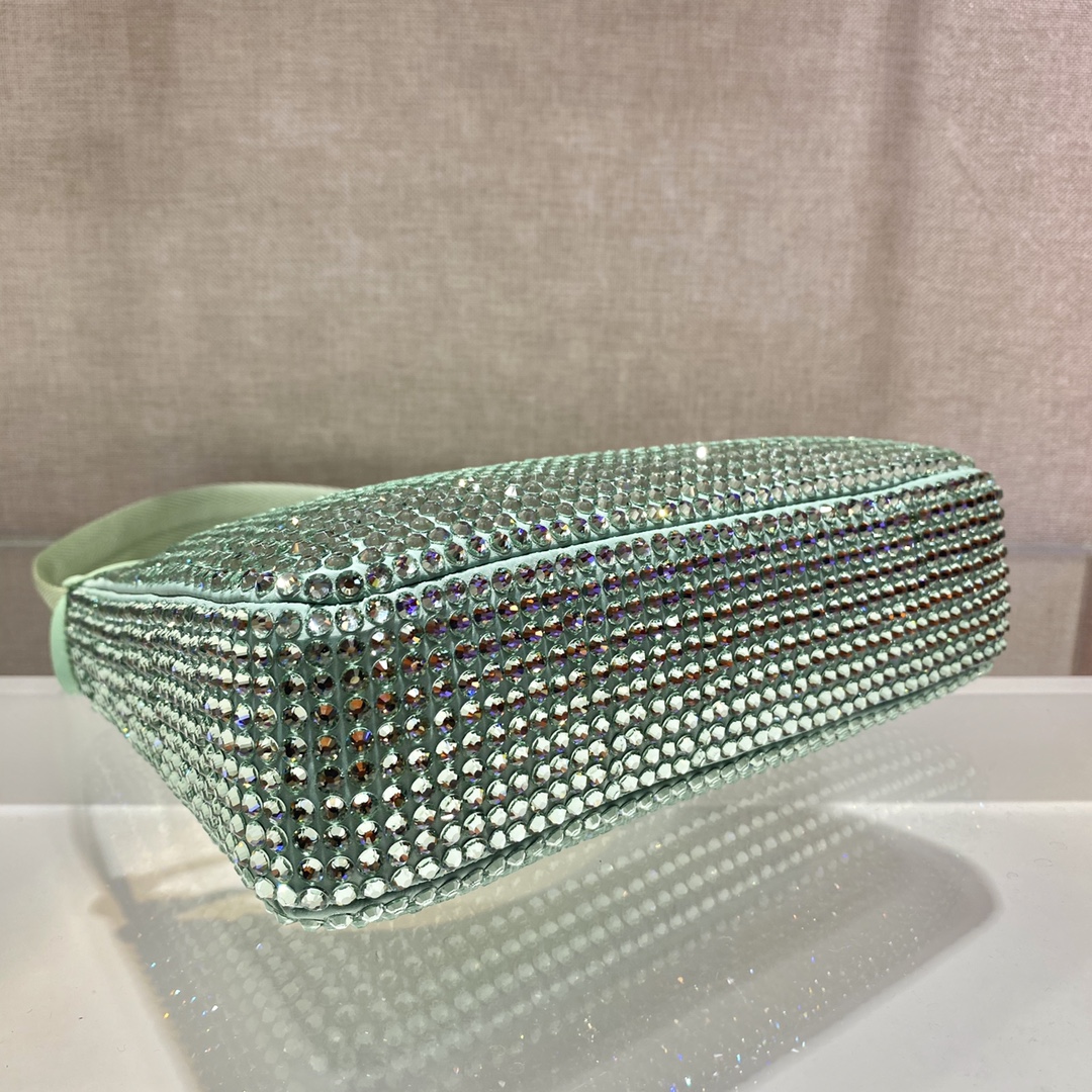 Pra*a nylon 1ne515 hobo bag-23*14*5cm