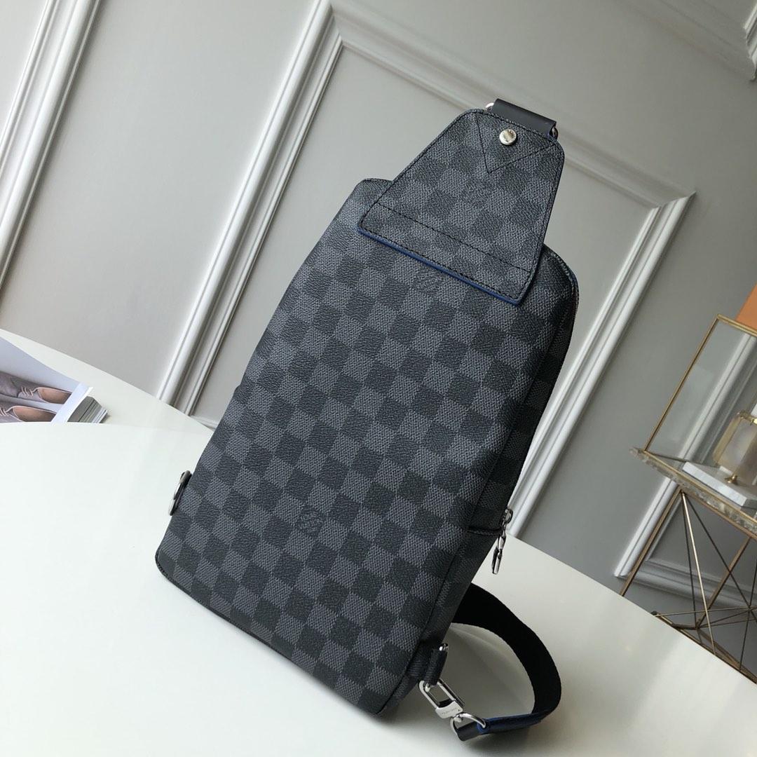 l**is V*t*n damier graphite avenue bag-20 *31 x*10cm