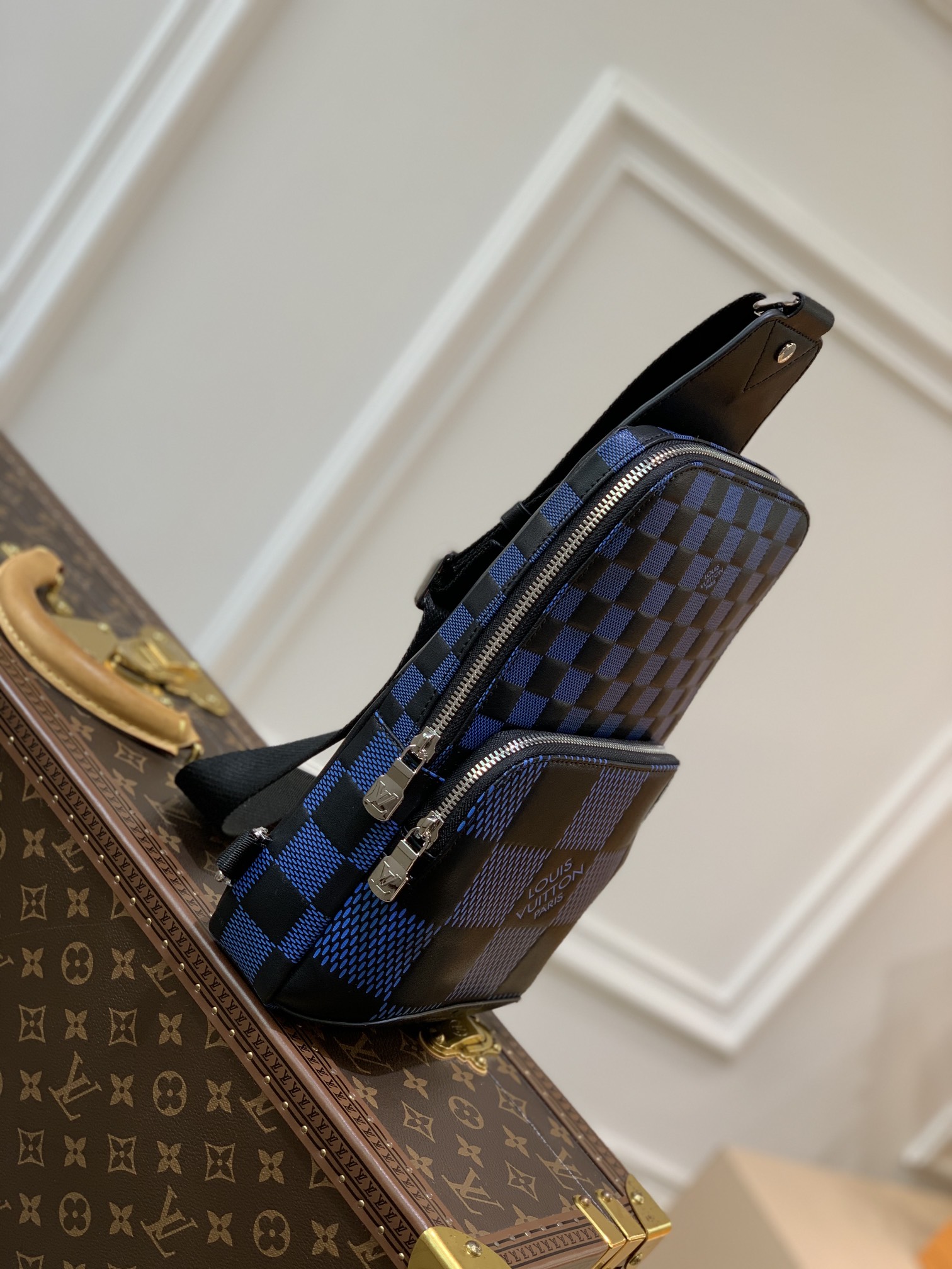 l**is V*t*n damier graphite avenue bag-20 *31 x*10cm