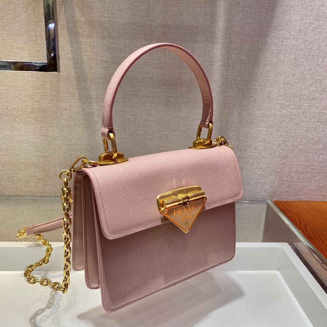 Pra*a 1bd021 chain bag-20*17*8.5cm