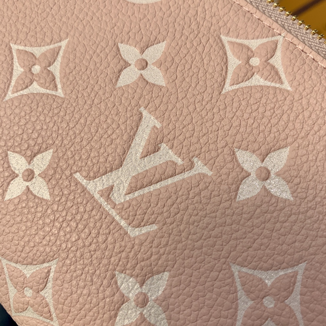l**is V*t*n spring in the city zippy wallet m81280-19.5x10.5x2.5cm