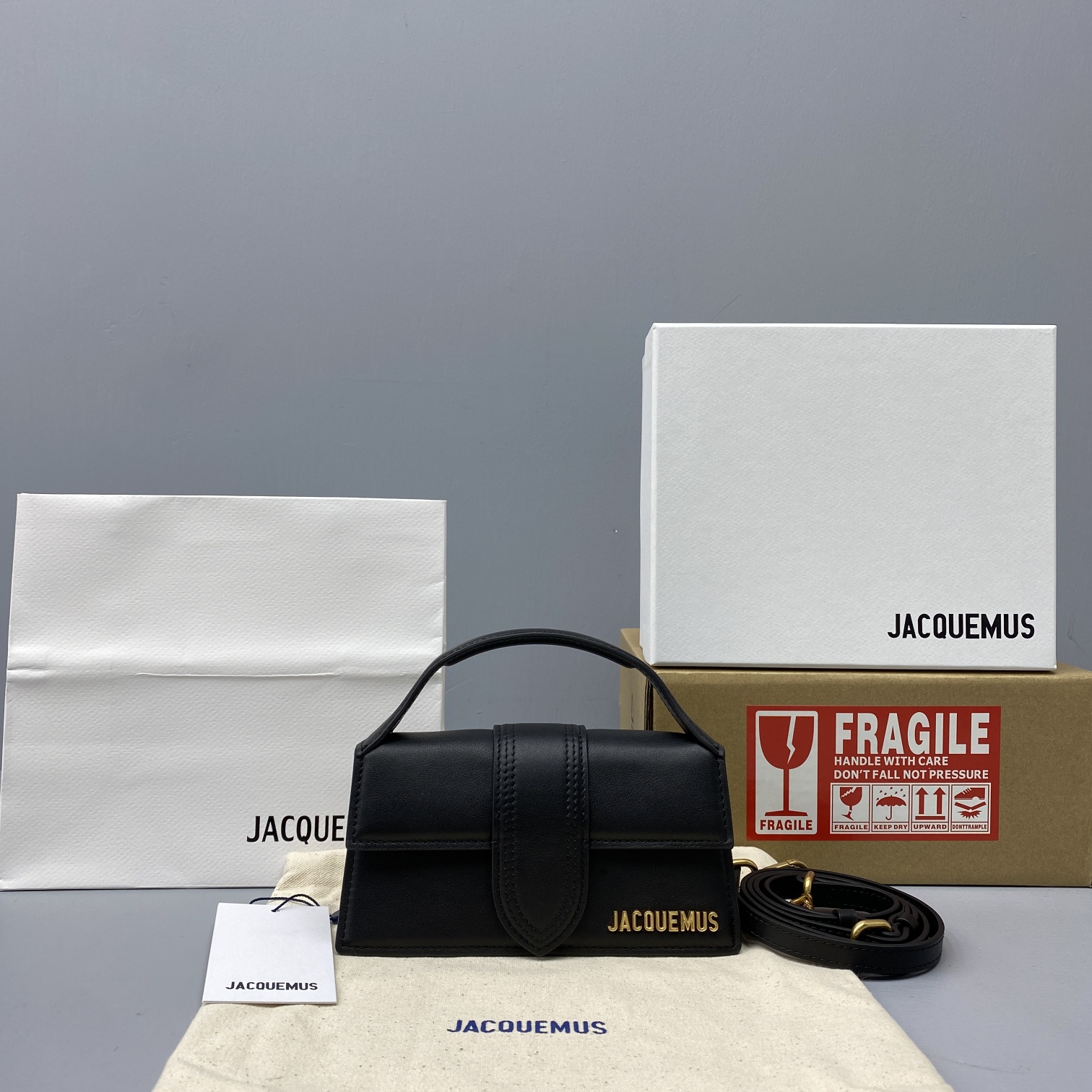 Jacquemus Small Bamnino Bag-18x6x7CM
