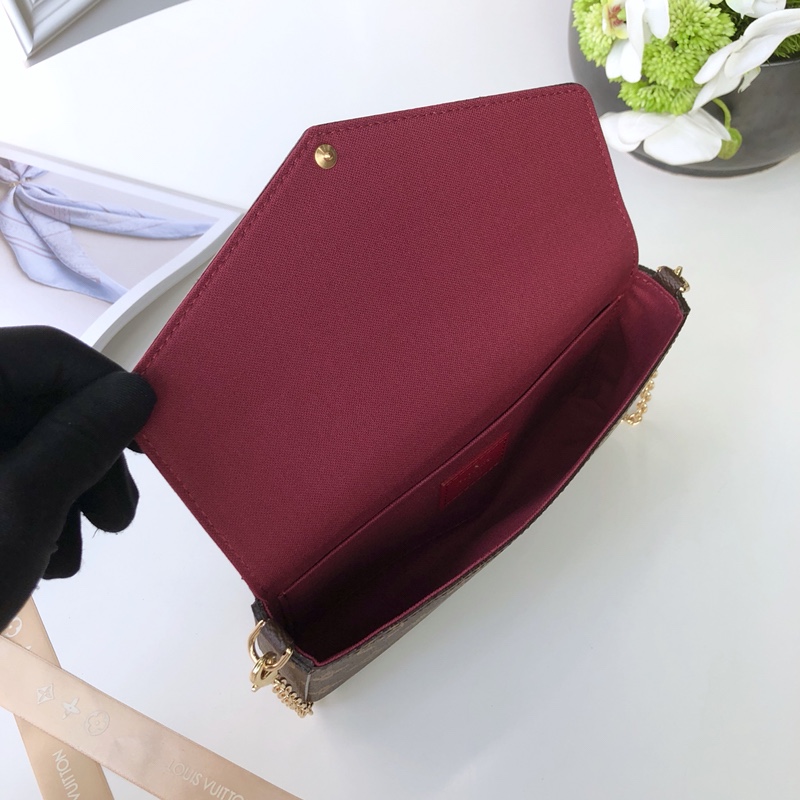 l**is V*t*n m61276 pochette félicie wallet -21*12*3cm