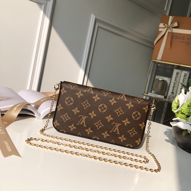 l**is V*t*n m61276 pochette félicie wallet -21*12*3cm
