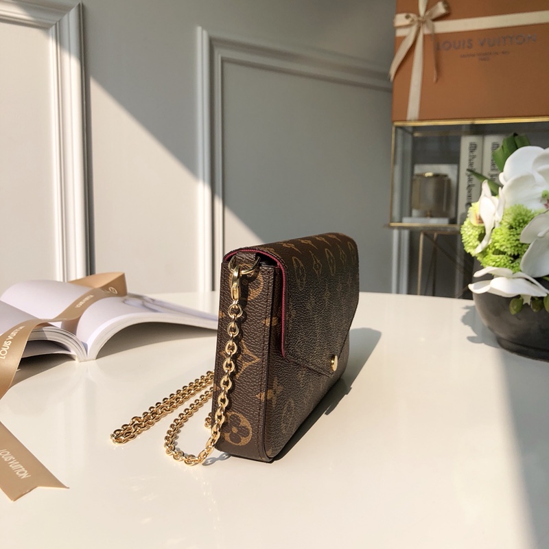 l**is V*t*n m61276 pochette félicie wallet -21*12*3cm