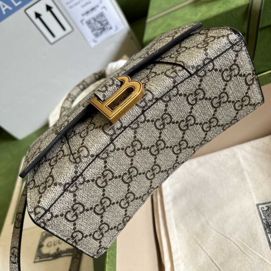 g*u*i&Ba*len*cia*ga hourglass bag-19cm