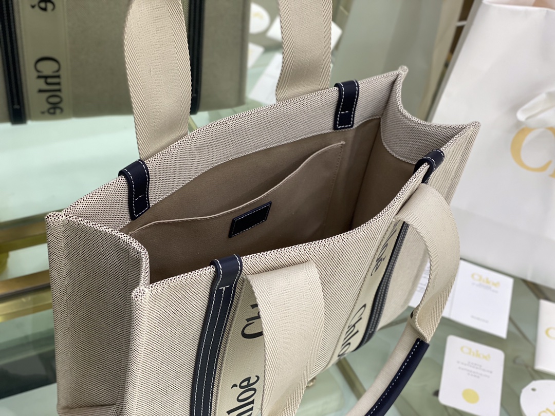 Chloe Woody Tote Bag