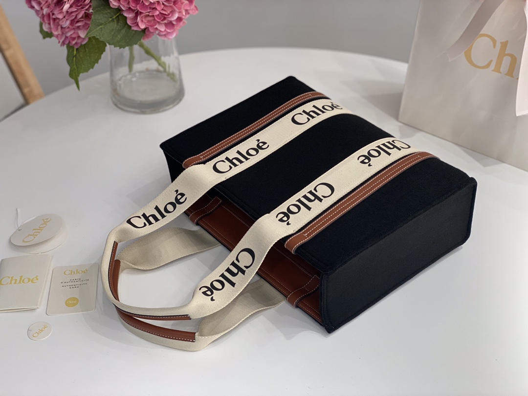 Chloe Woody Tote Bag