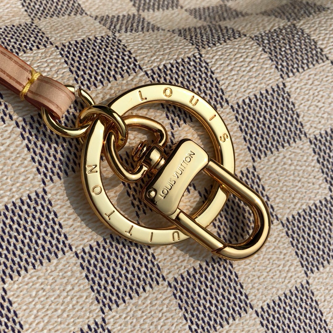 l**is V*t*n artsy damier azur bag-46*32*24cm