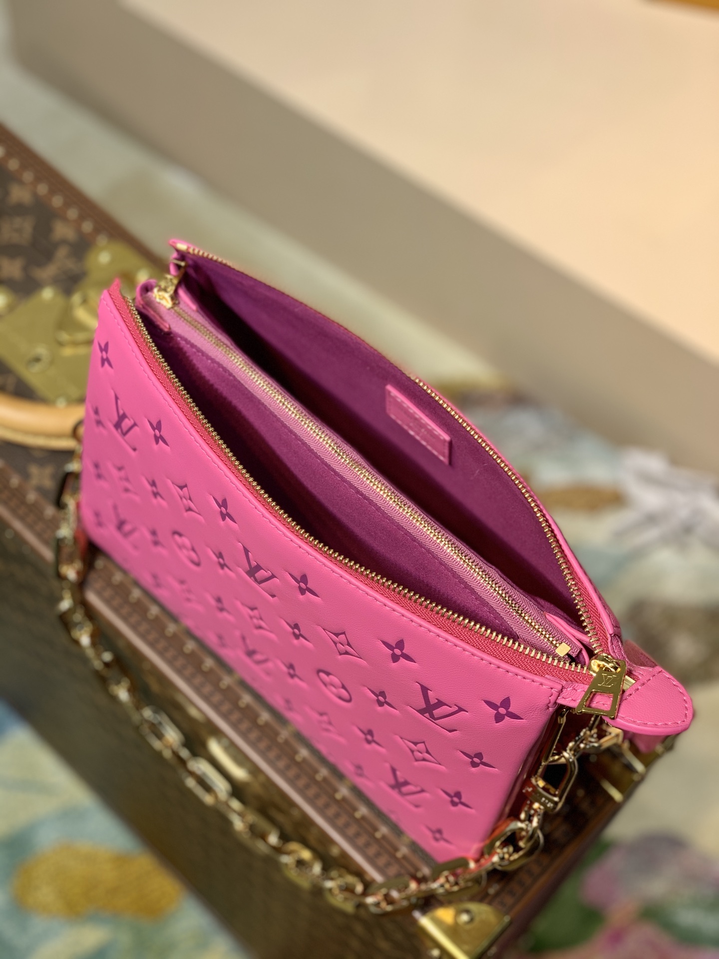 l**is V*t*n coussin handbags-26*20*12cm