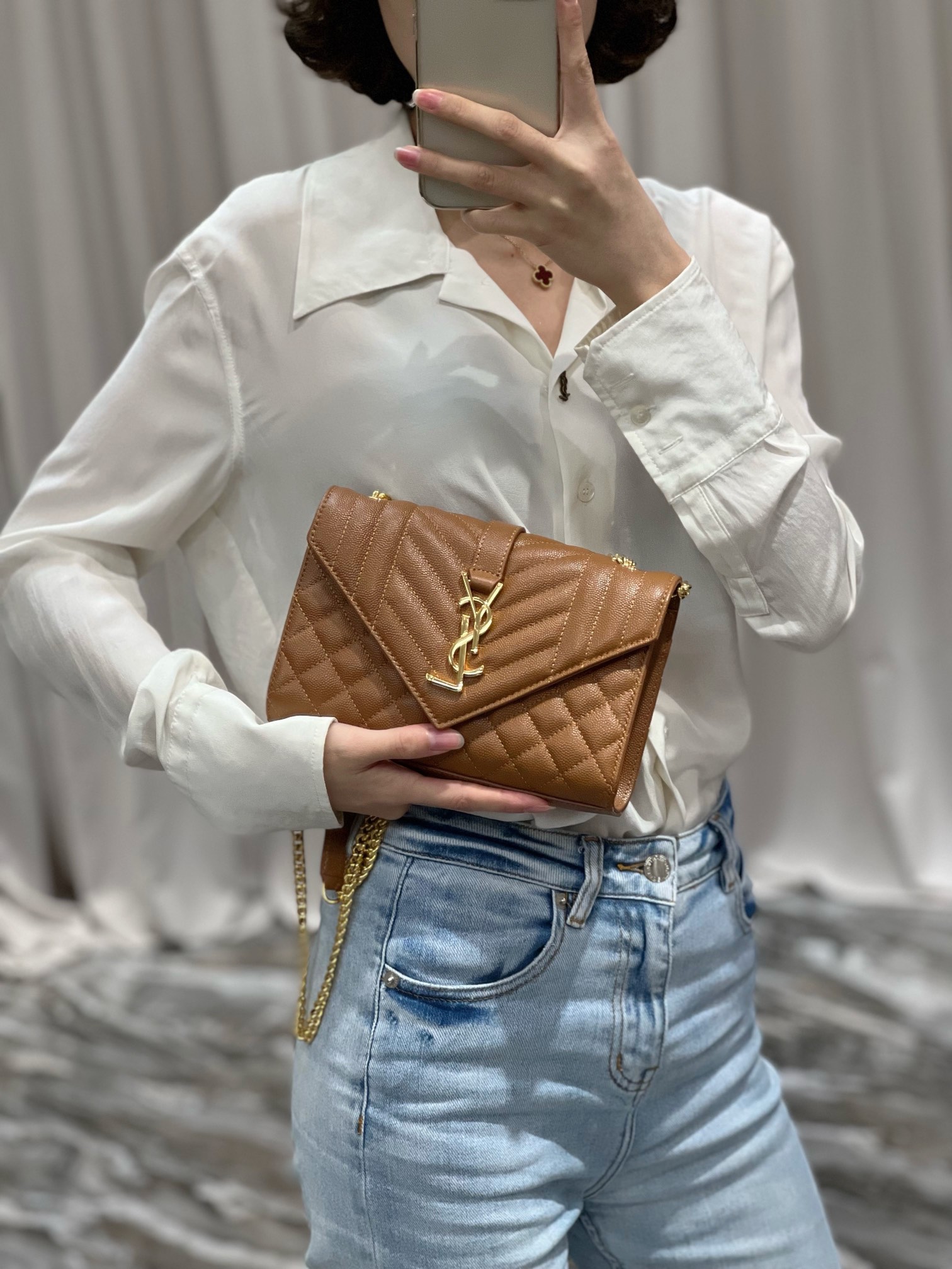 YSL Envelope Bag