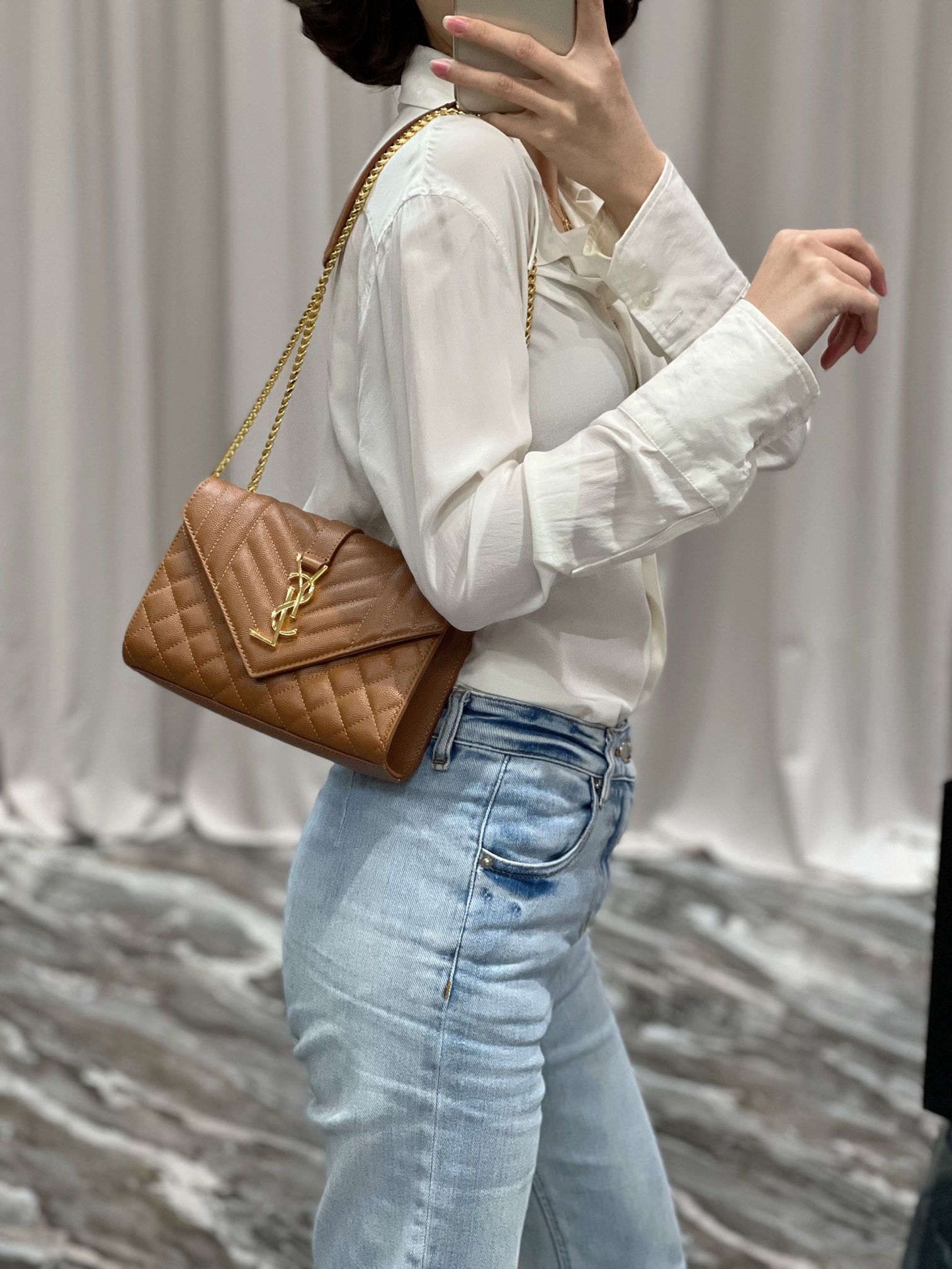 YSL Envelope Bag