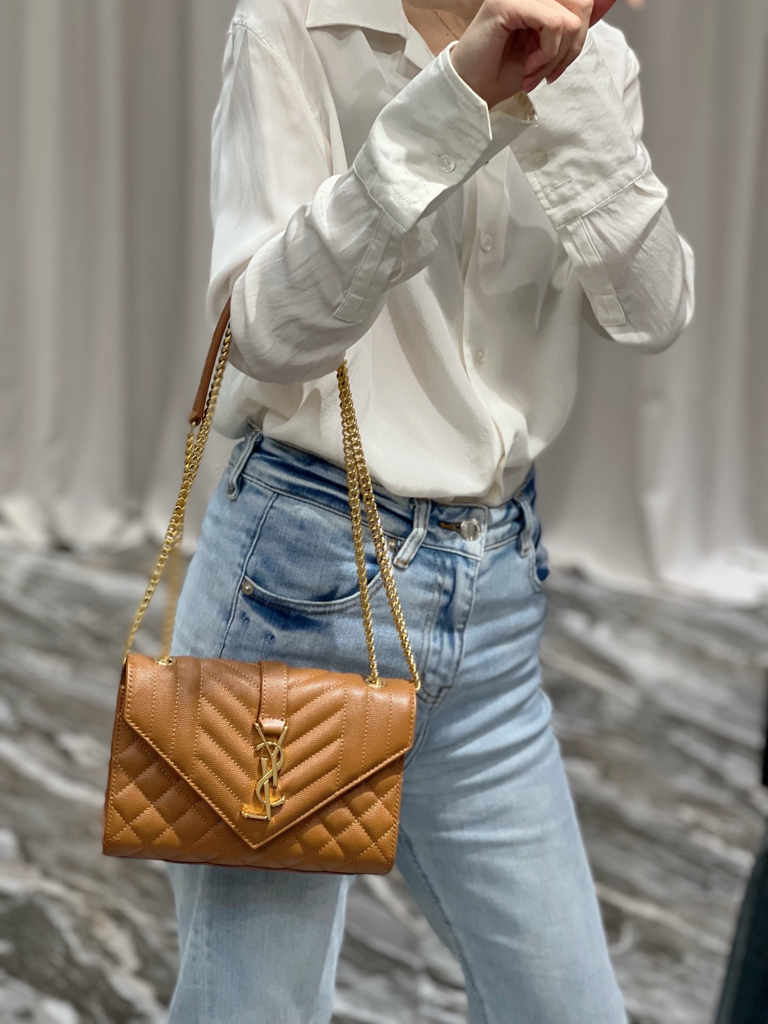 YSL Envelope Bag