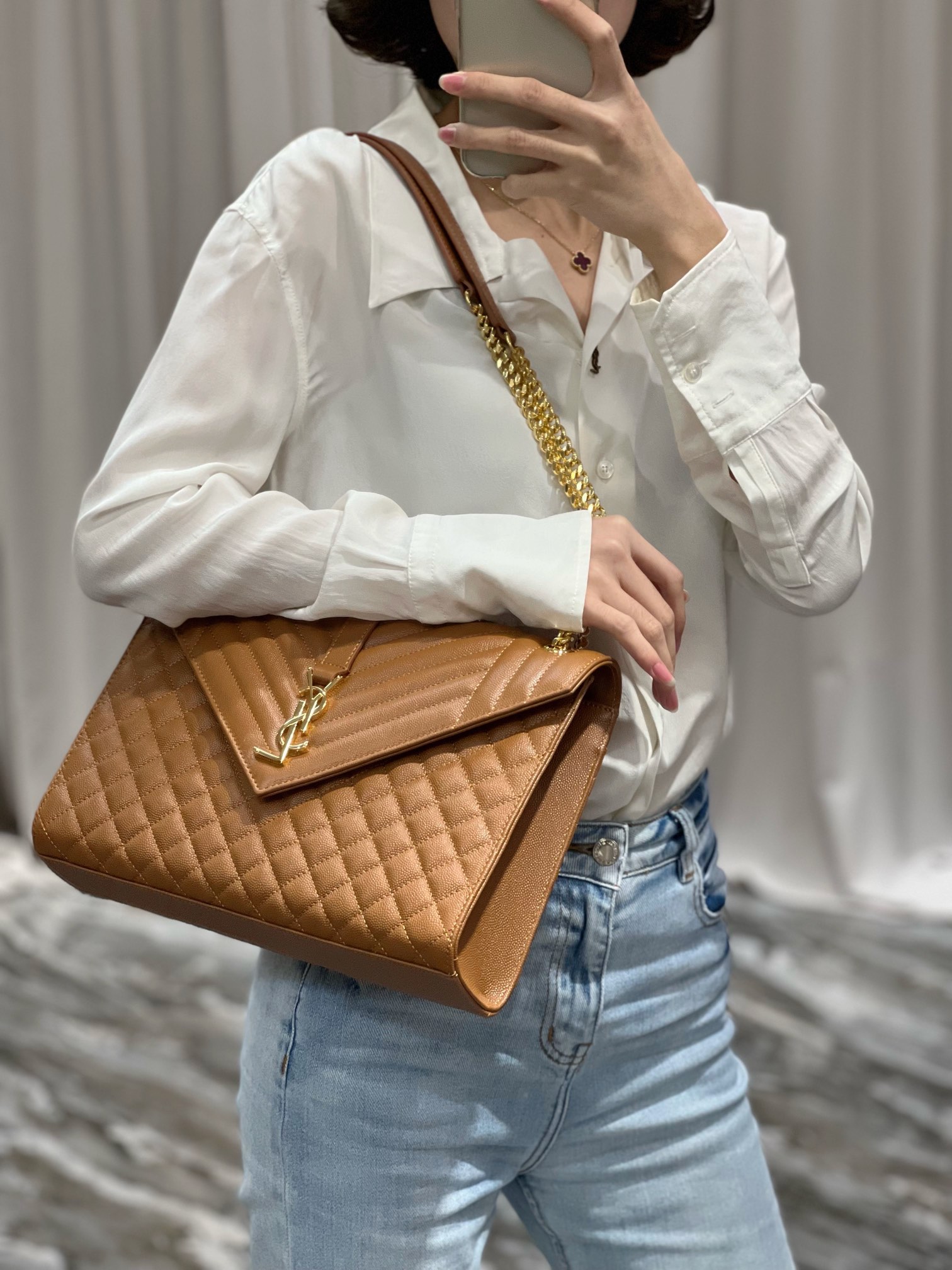 YSL Envelope Bag