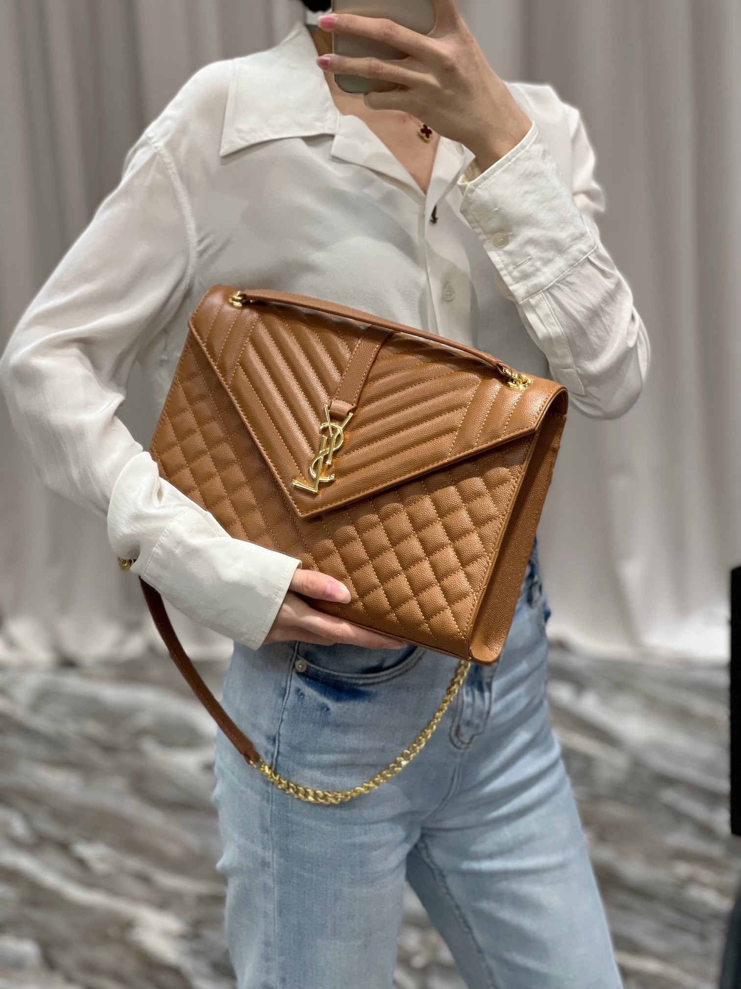 YSL Envelope Bag