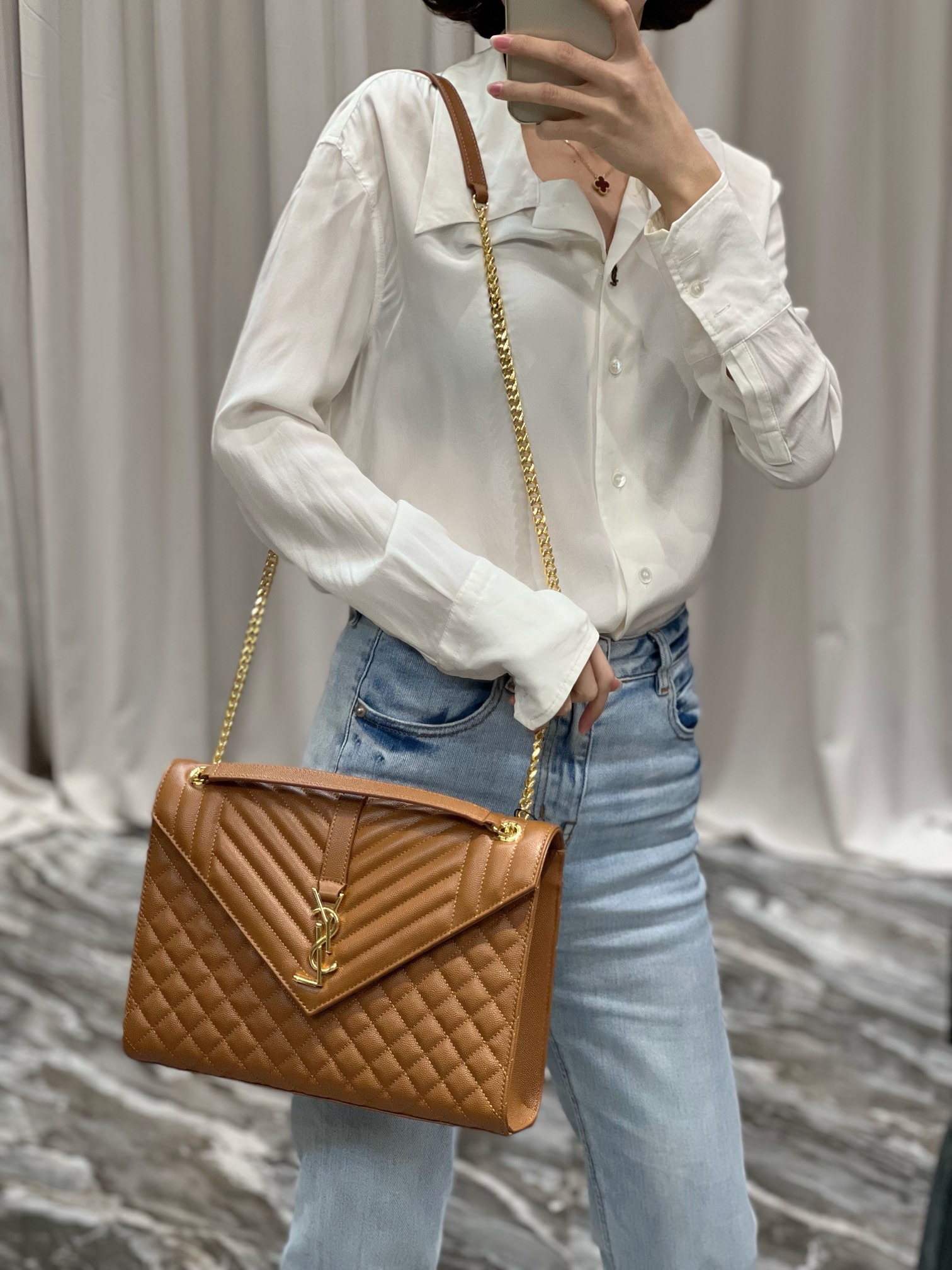 YSL Envelope Bag