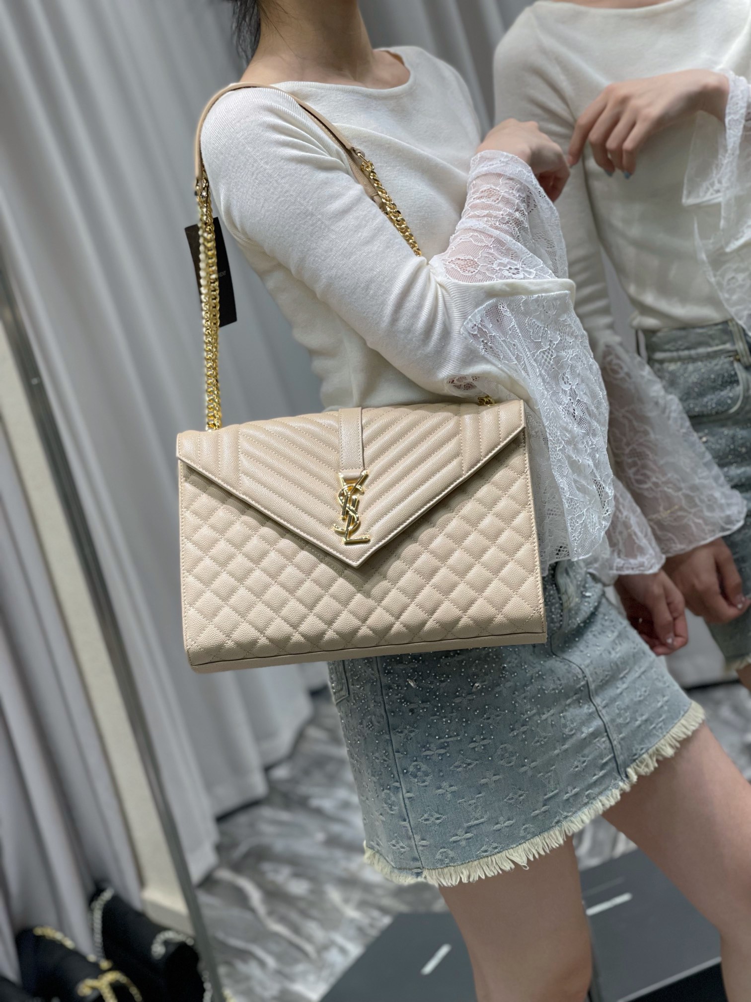 YSL Envelope Bag