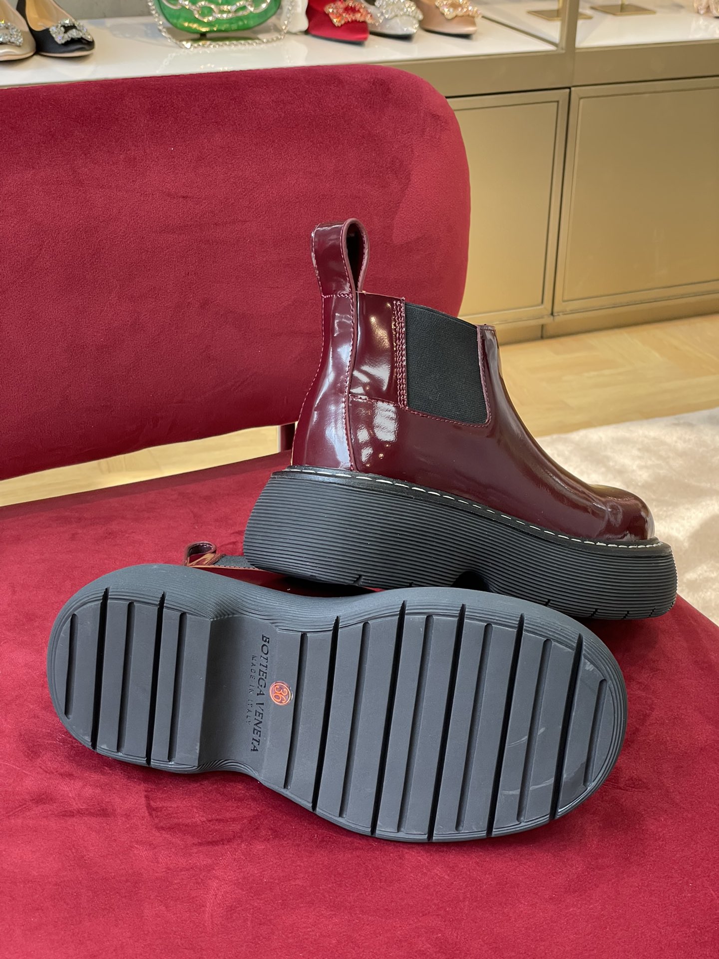 Bo*te*ga ve*ne*ta bounce boots(size 35-45)