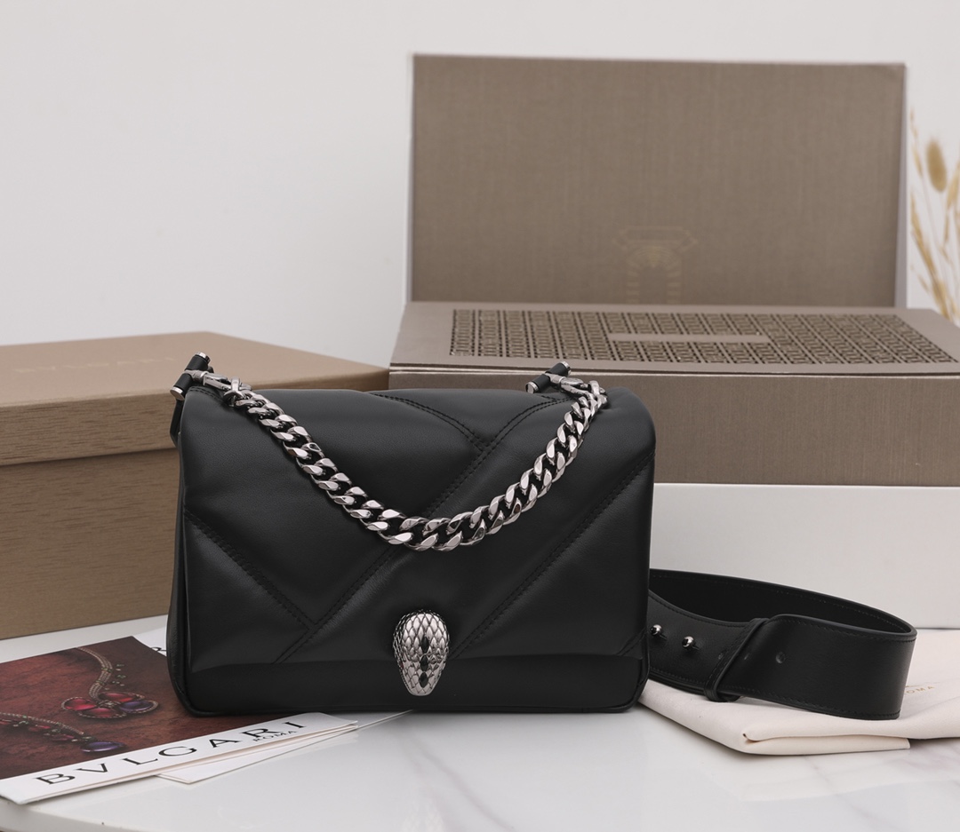 B*l*ai serpenti cabochon bag-22.5 x 15 x 10 cm