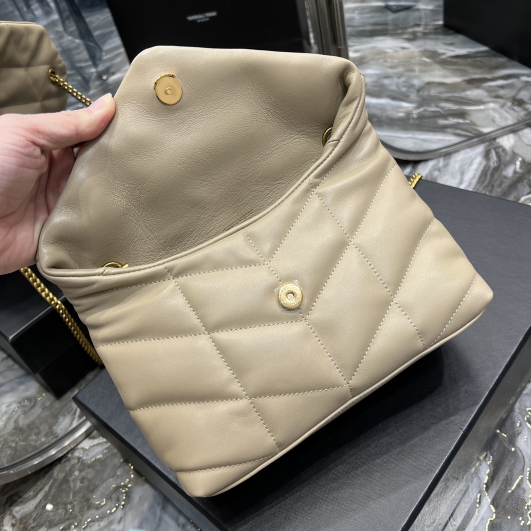 YSL Loulou Puffer-Lambskin Leather