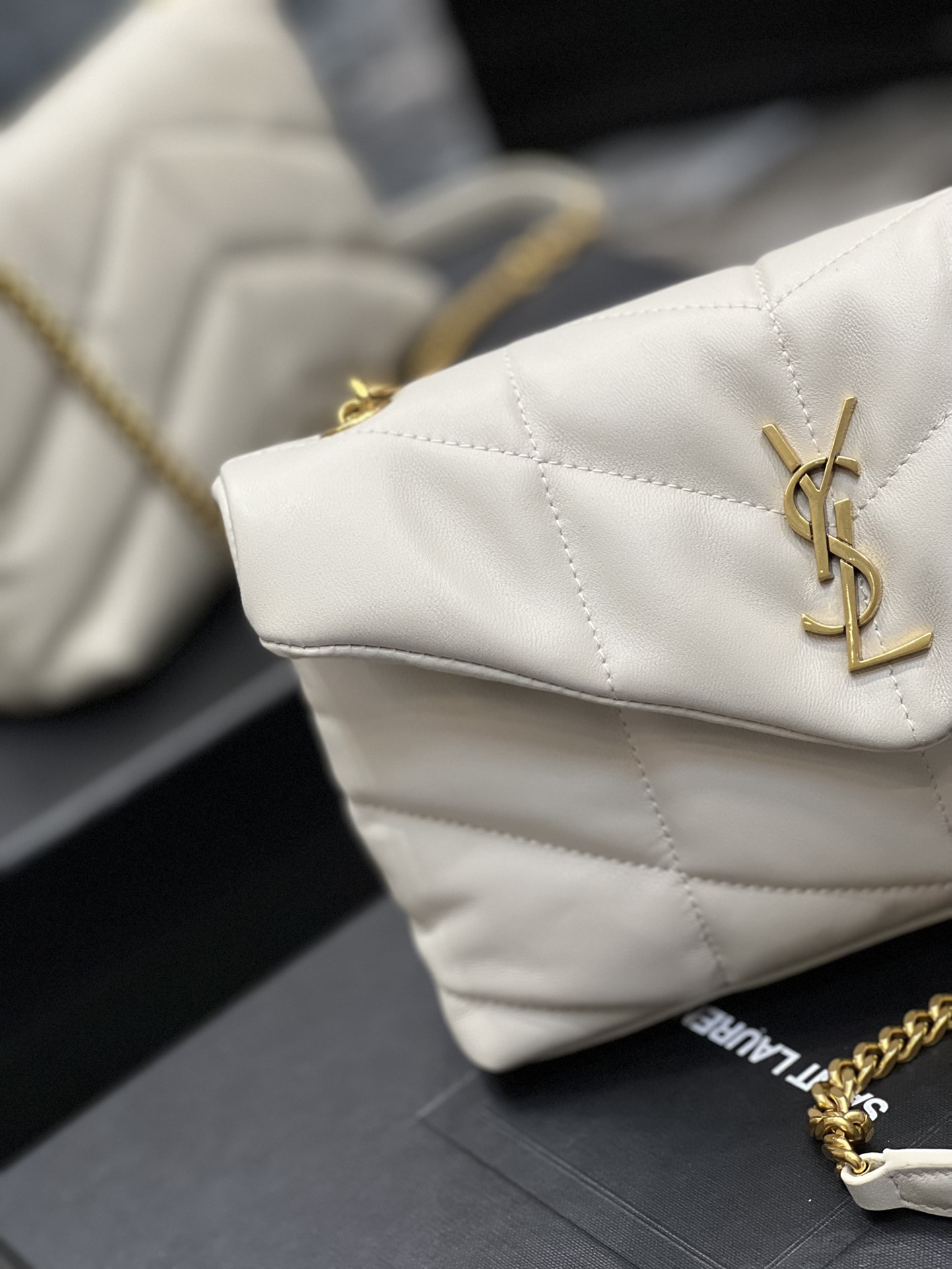 YSL Loulou Puffer-Lambskin Leather