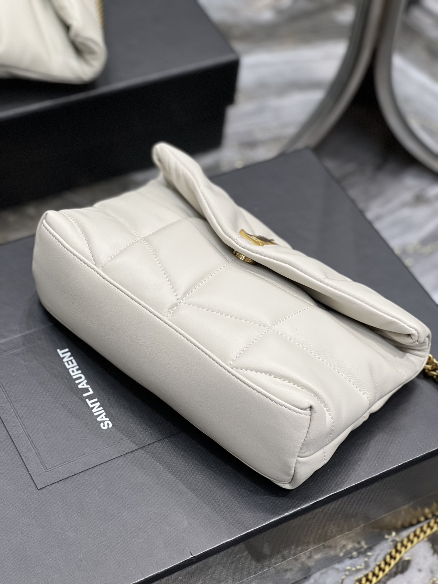 YSL Loulou Puffer-Lambskin Leather