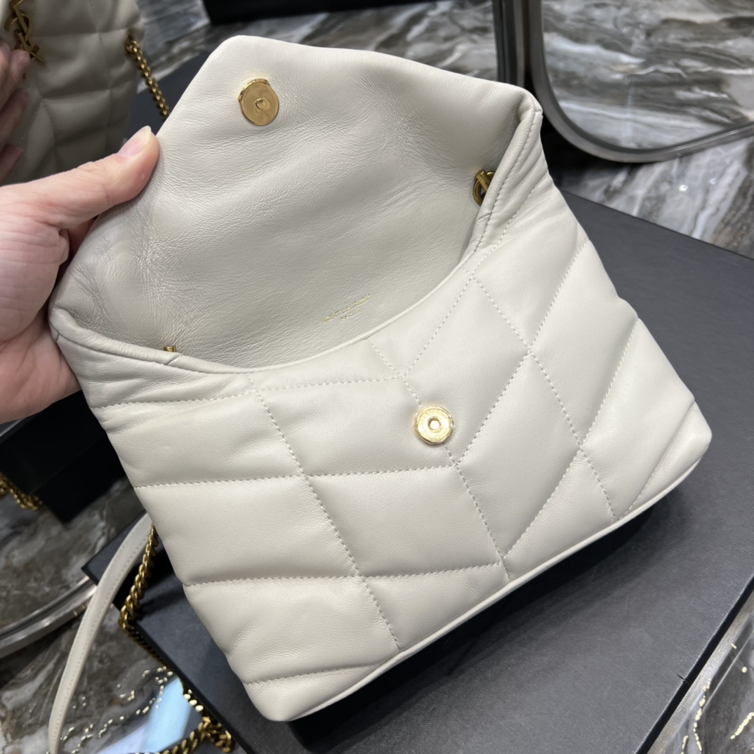YSL Loulou Puffer-Lambskin Leather