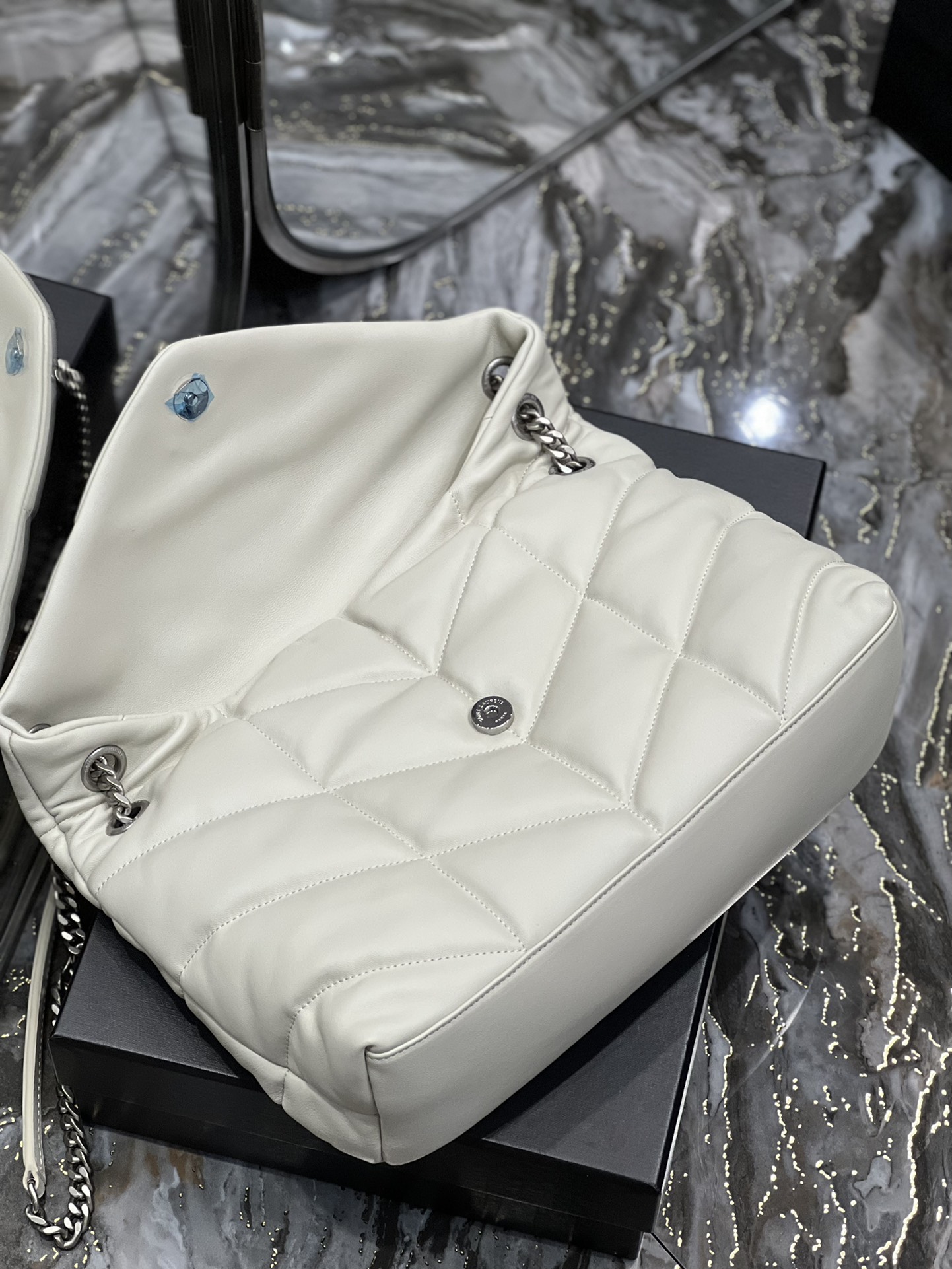YSL Loulou Puffer-Lambskin Leather