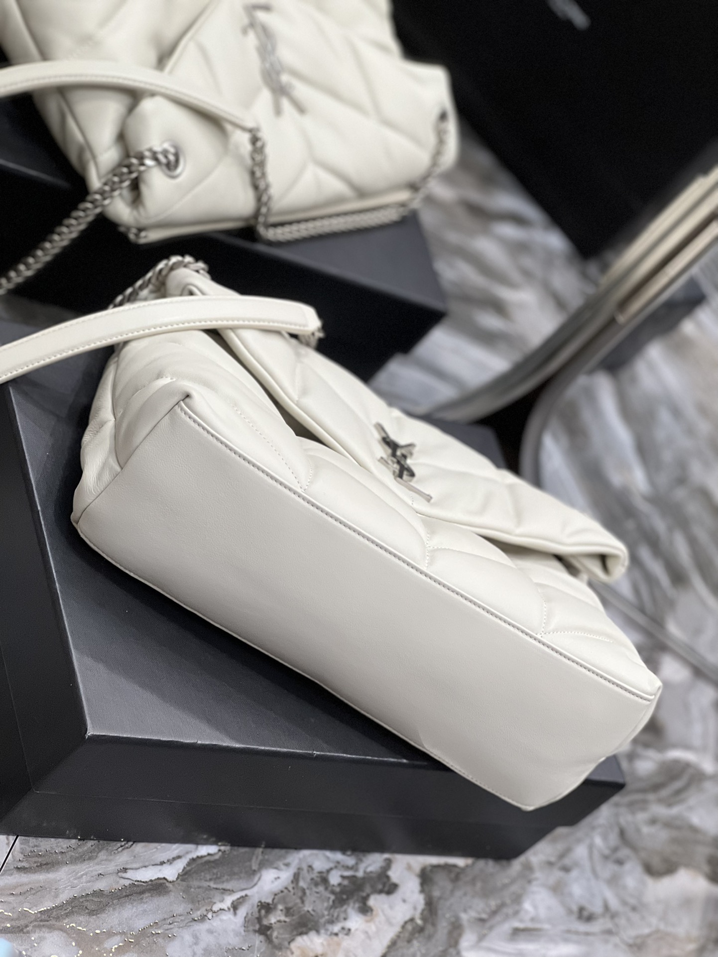 YSL Loulou Puffer-Lambskin Leather