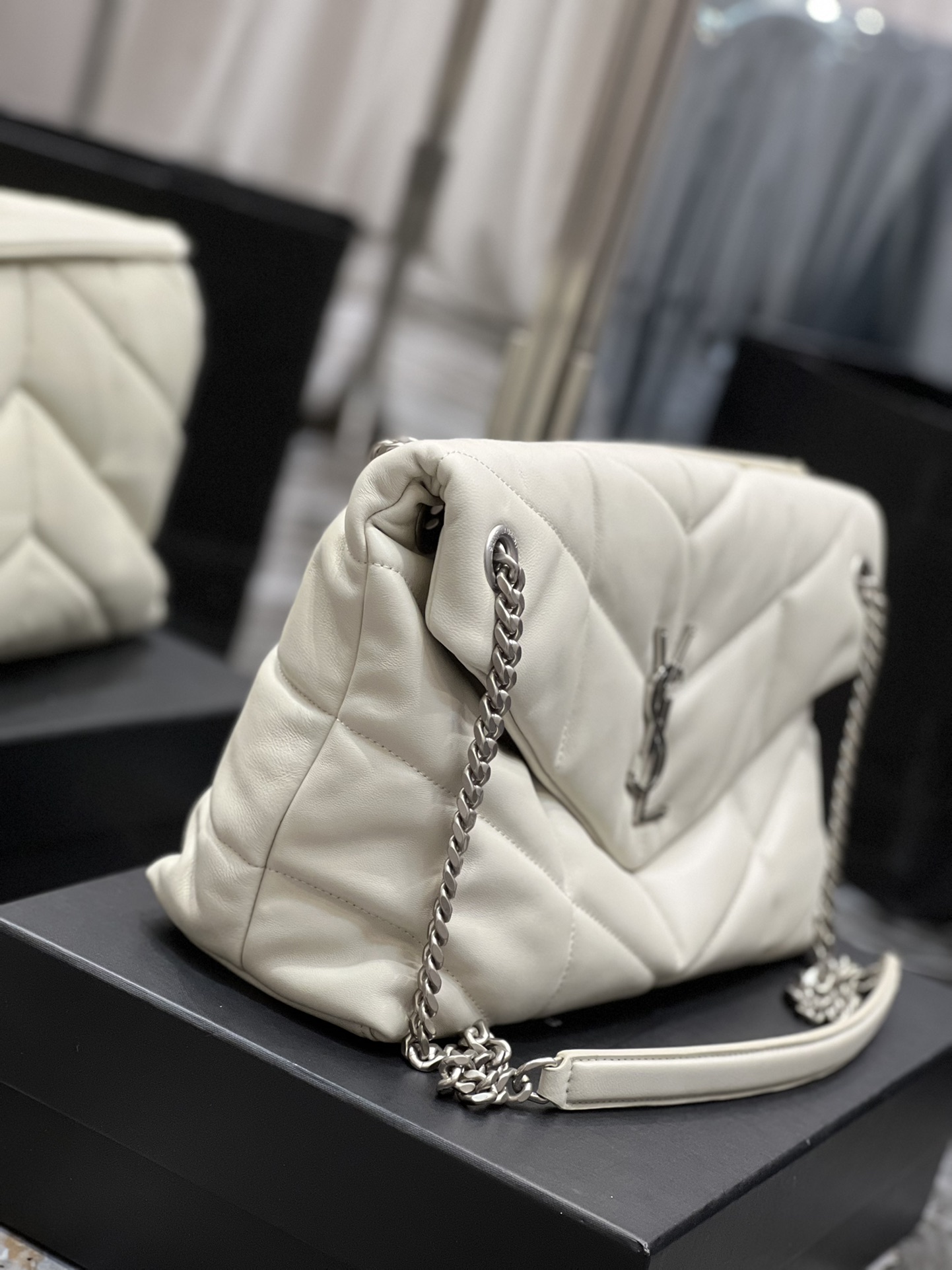 YSL Loulou Puffer-Lambskin Leather