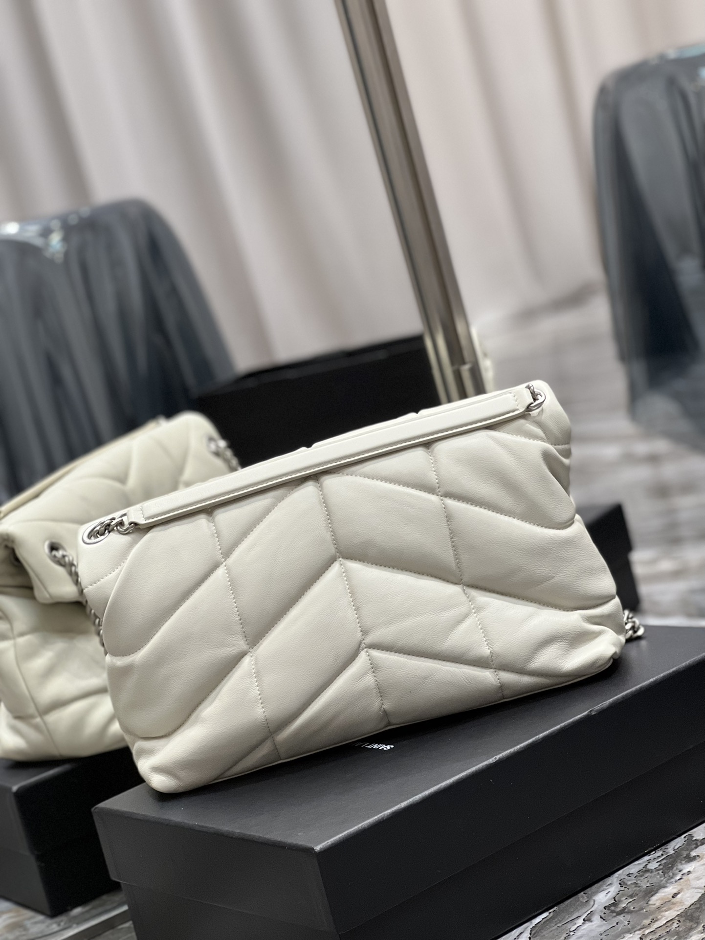 YSL Loulou Puffer-Lambskin Leather