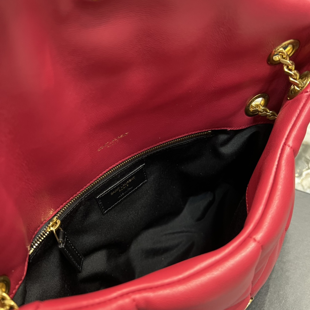 YSL Loulou Puffer-Lambskin Leather
