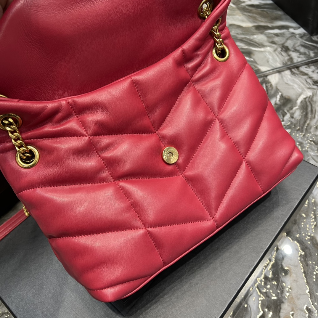 YSL Loulou Puffer-Lambskin Leather