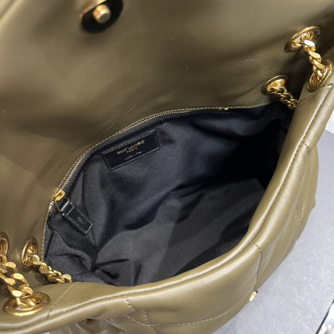 YSL Loulou Puffer-Lambskin Leather