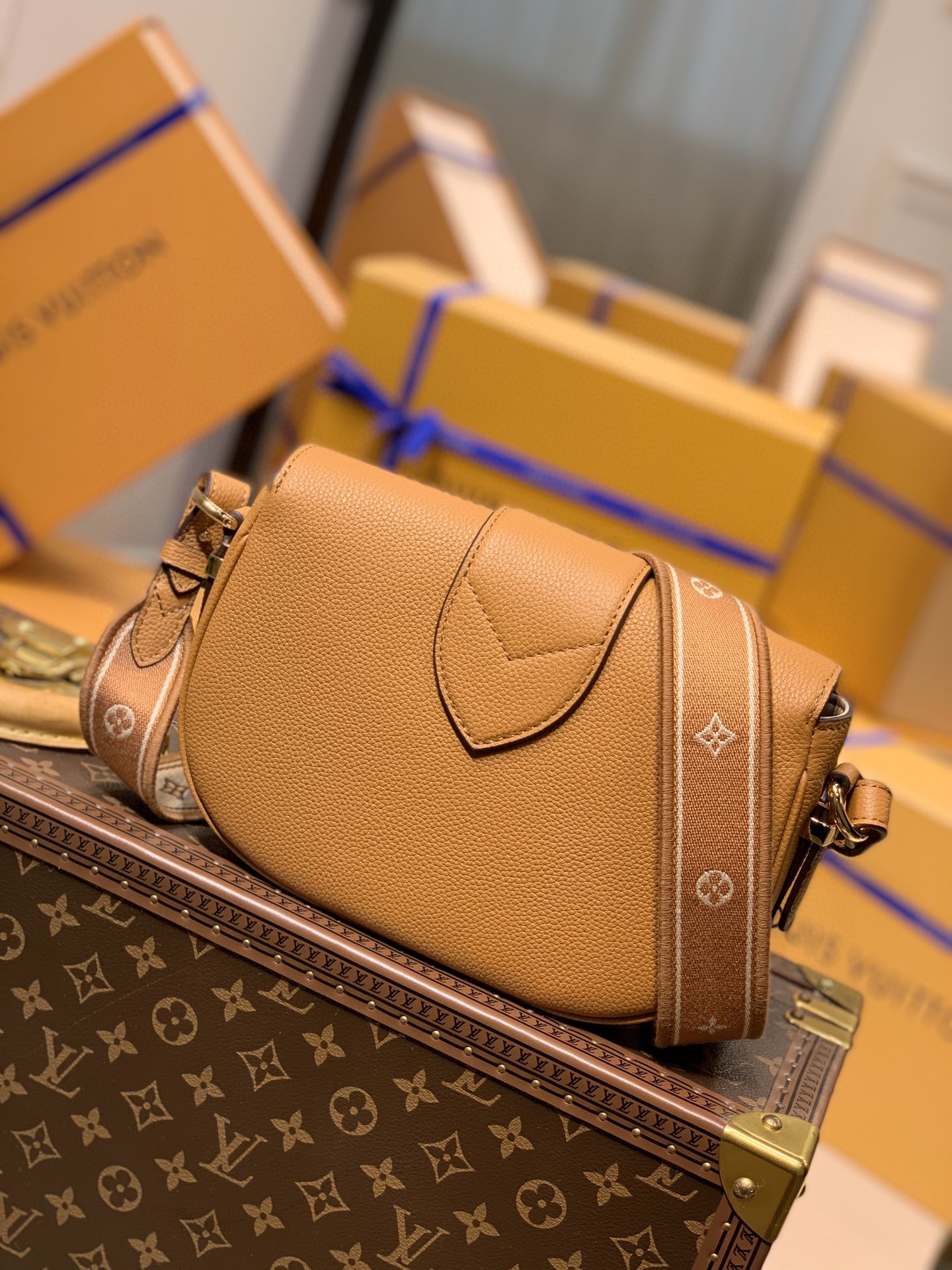 l**is V*t*n pont 9 soft handbags-m58967-25*17.5*8cm